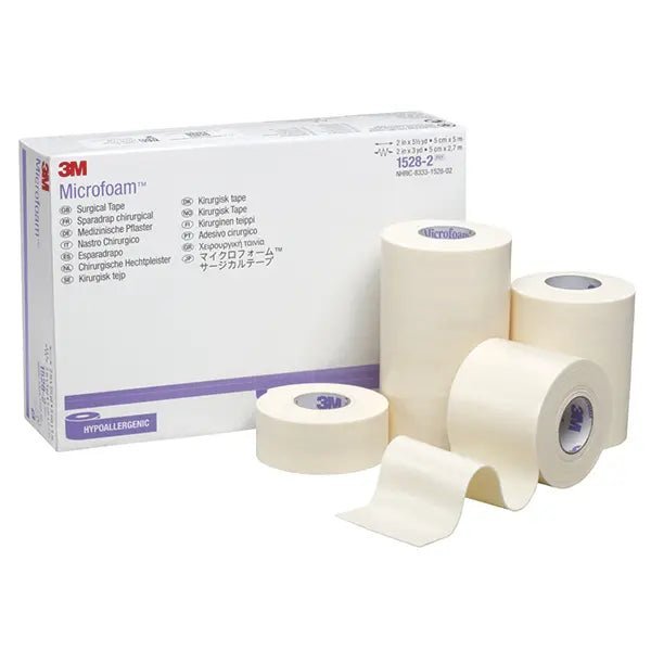 3M/Solventum3M Microfoam™ Fixierpflaster – hypoallergen, elastisch, wasserfestDocMed GmbH